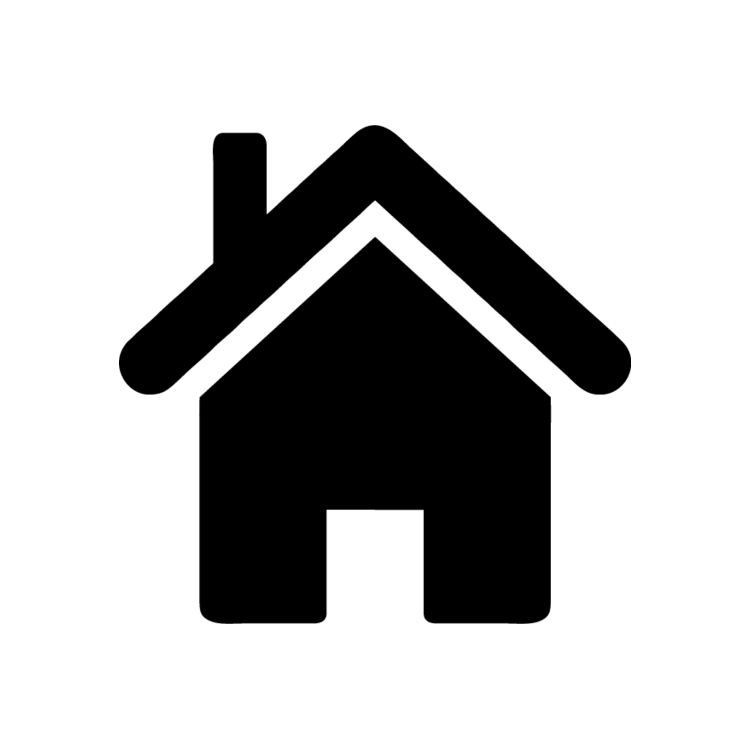 home icon black and white