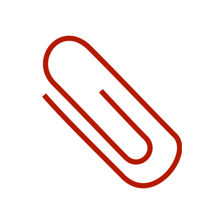 red paperclip png